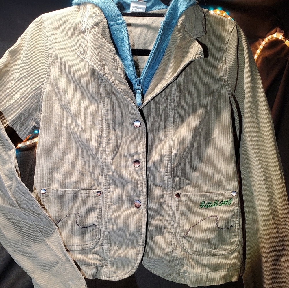 Juniors Billabong Twofer Corduroy Jacket
